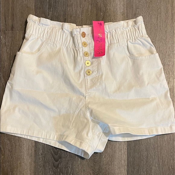 Lilly Pulitzer Neva High Rise Stretch- Resort White- Size 12